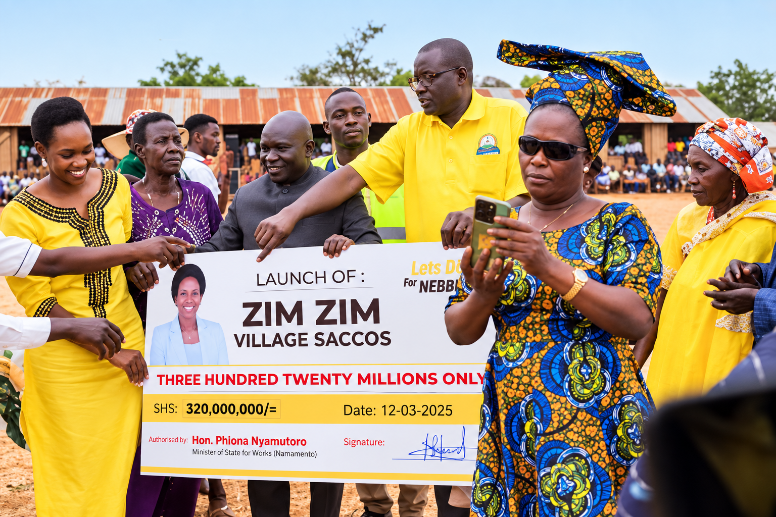 Hon.Minister Phiona Nyamutoro Injects Shs320 Million Into Zimzim SACCO as Nebbi Credit Scheme Enters Second Phase